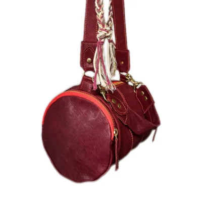 mala billy big burgundy & orange